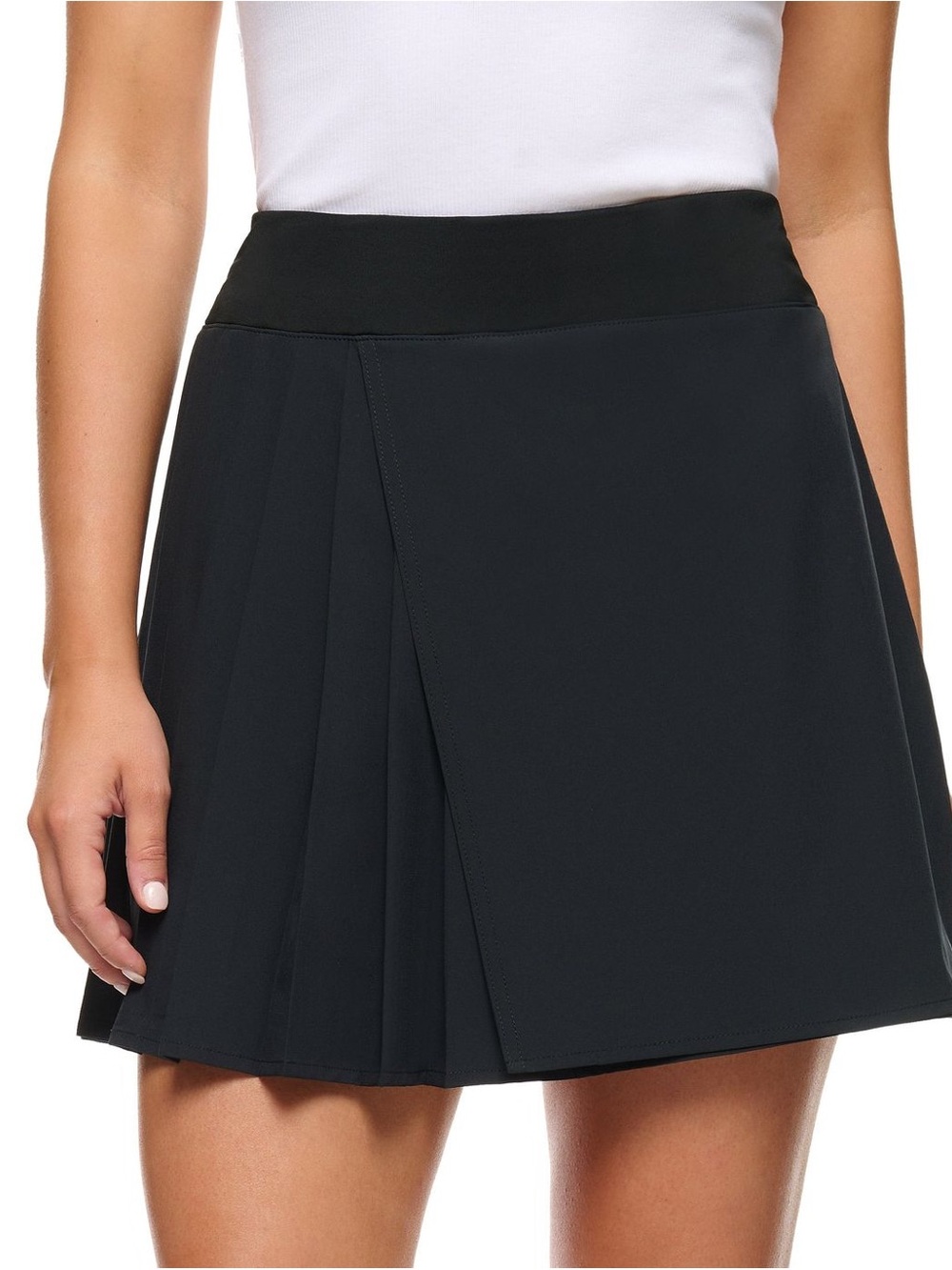Lole Black Pleated Tennis Skort Size Medium